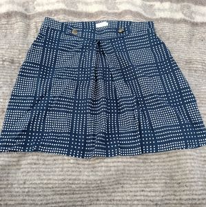 Cooperative Navy Blue and White Skirt